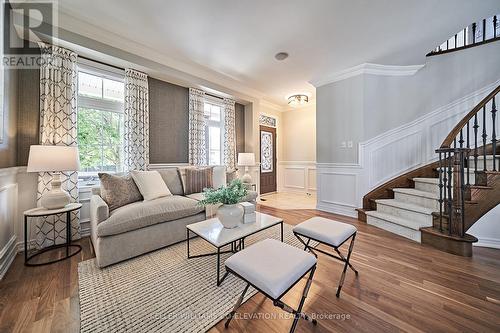 24 Rainbow Crescent, Whitby, ON - Indoor Photo Showing Living Room