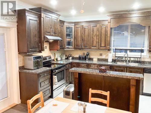 1890B Sage Street, Merritt, BC - Indoor Photo Showing Kitchen With Double Sink