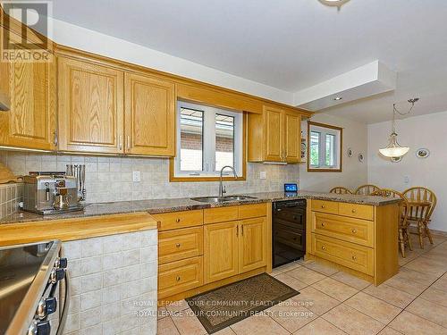 38 Vanguard Drive, Toronto, ON - Indoor Photo Showing Kitchen With Double Sink