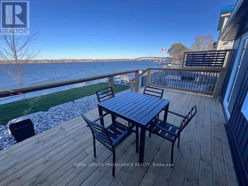 80 Ridley Street, Prince Edward County (Ameliasburgh), ON - Outdoor With Body Of Water With Deck Patio Veranda With View