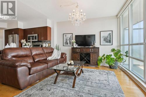 1208 - 2240 Lakeshore Boulevard W, Toronto, ON - Indoor Photo Showing Living Room