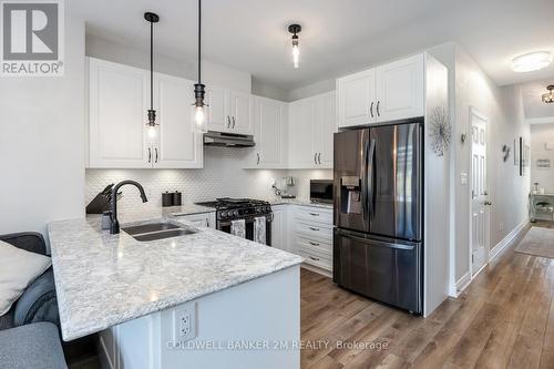 9 Corbett Street, Port Hope, ON - Indoor Photo Showing Kitchen With Stainless Steel Kitchen With Double Sink With Upgraded Kitchen