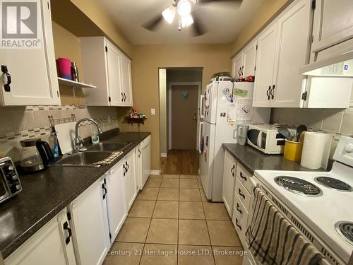 201 - 4209 Hixon Street, Lincoln (982 - Beamsville), ON - Indoor Photo Showing Kitchen With Double Sink