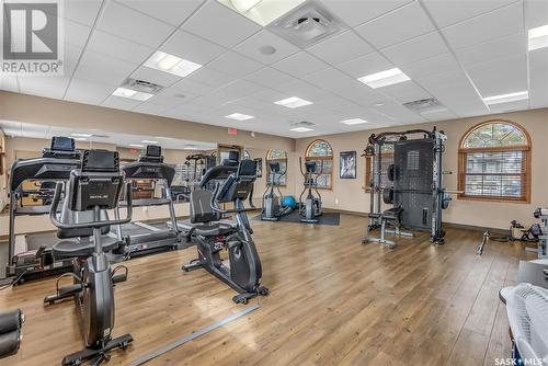 322 Levalley Cove, Saskatoon, SK - Indoor Photo Showing Gym Room