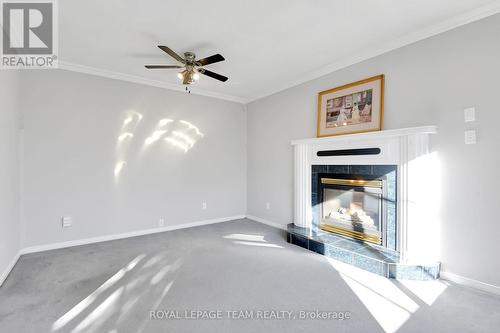 1308 Matheson Road, Ottawa, ON - Indoor Photo Showing Living Room With Fireplace