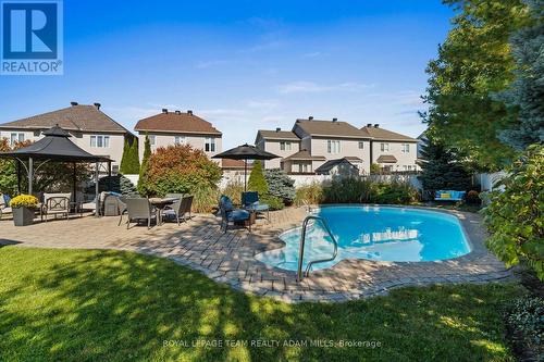 52 Settler'S Ridge Way, Ottawa, ON - Outdoor With In Ground Pool With Deck Patio Veranda With Backyard