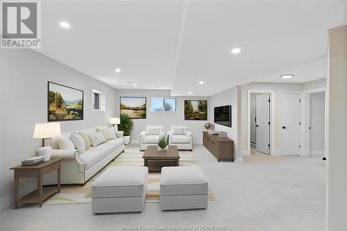 1249 Campana Crescent, Lakeshore, ON - Indoor Photo Showing Living Room