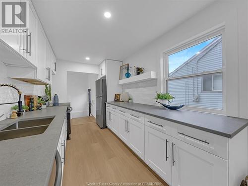 1972 George Avenue, Windsor, ON - Indoor Photo Showing Kitchen With Double Sink