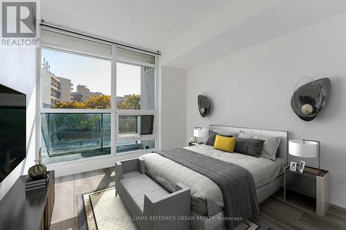 318 - 600 Fleet Street, Toronto, ON - Indoor Photo Showing Bedroom