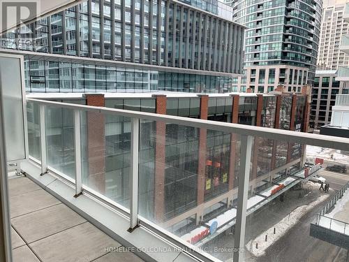 #605 - 17 Bathurst Street, Toronto, ON - Outdoor With Balcony