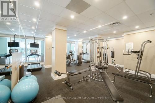 107 - 10 Torresdale Avenue, Toronto, ON - Indoor Photo Showing Gym Room