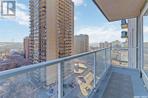 1205 320 5Th Avenue N, Saskatoon, SK - Outdoor With Balcony