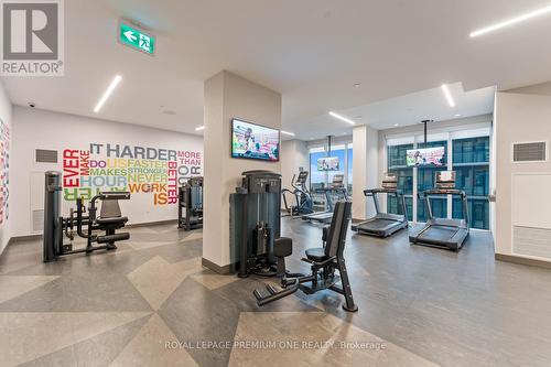 1104 - 9000 Jane Street, Vaughan, ON - Indoor Photo Showing Gym Room