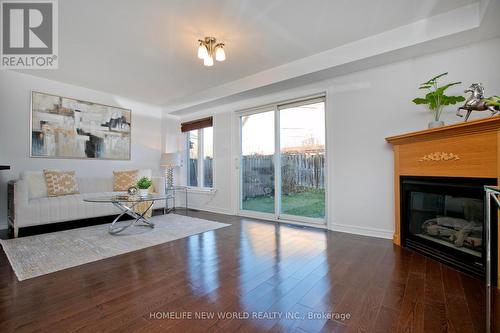 10 Primont Drive, Richmond Hill, ON - Indoor Photo Showing Living Room With Fireplace