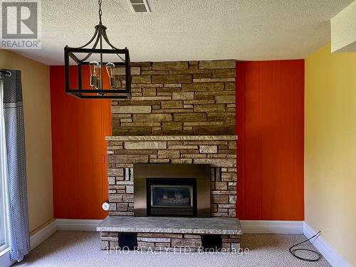 Bsmt - 91 Limerick Street, Oshawa, ON - Indoor Photo Showing Living Room With Fireplace