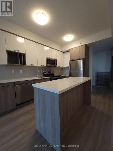 1201 - 49 Walnut Street S, Hamilton, ON - Indoor Photo Showing Kitchen With Stainless Steel Kitchen