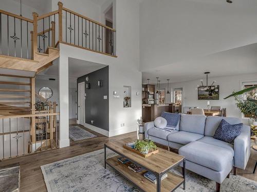 Vue d'ensemble - 135 Ch. Des Ruisselets, Stoneham-Et-Tewkesbury, QC - Indoor Photo Showing Living Room