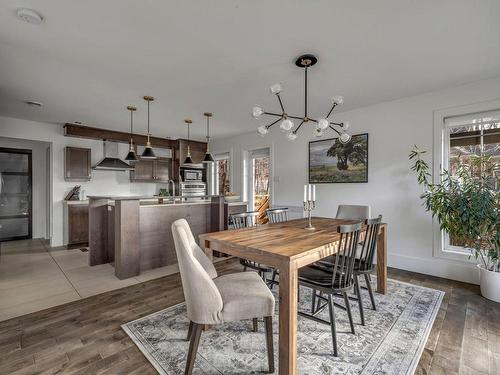 Vue d'ensemble - 135 Ch. Des Ruisselets, Stoneham-Et-Tewkesbury, QC - Indoor Photo Showing Dining Room