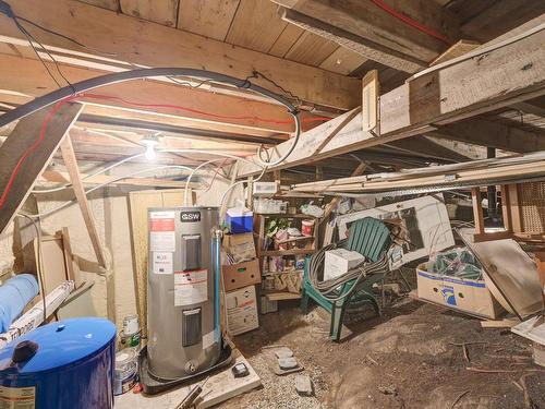 Cave/Chambre froide - 4431 Ch. Des Monts, Chertsey, QC - Indoor Photo Showing Basement