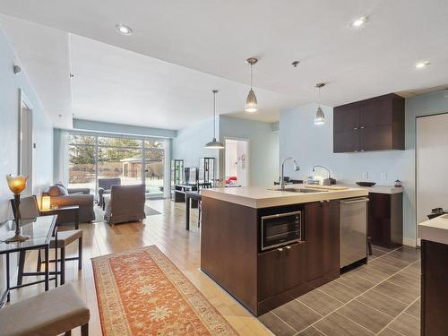 Overall view - 105-201 Ch. De La Pointe-Sud, Montréal (Verdun/Île-Des-Soeurs), QC - Indoor Photo Showing Kitchen With Upgraded Kitchen