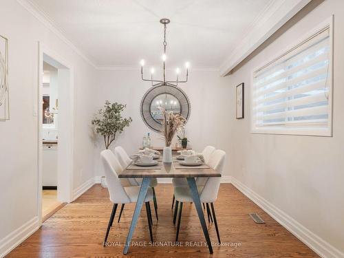 17 Chapais Cres, Toronto, ON - Indoor Photo Showing Dining Room