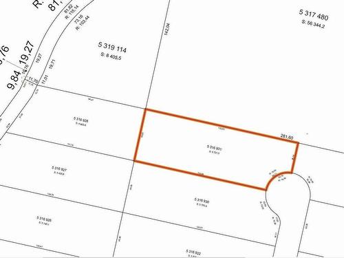 Plan (croquis) - Ch. Stephenson, Gore, QC 