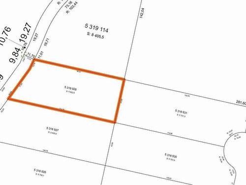 Plan (croquis) - Ch. Stephenson, Gore, QC 