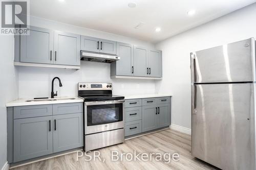 Bsmt - 27 Austen Lane, Barrie, ON - Indoor Photo Showing Kitchen With Stainless Steel Kitchen