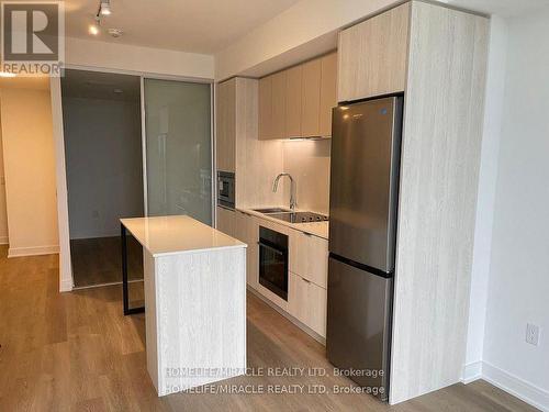 1008 - 86 - 90 Dundas Street W, Mississauga, ON - Indoor Photo Showing Kitchen With Stainless Steel Kitchen With Double Sink