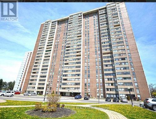 903 - 18 Knightsbridge Road, Brampton, ON - Outdoor With Balcony With Facade