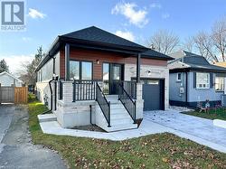 View of front of home featuring a garage - 