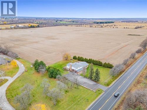 Aerial view featuring a rural view - 9202 9Th Line, Halton Hills, ON - Outdoor With View