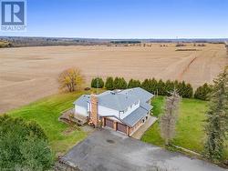 Birds eye view of property featuring a rural view - 