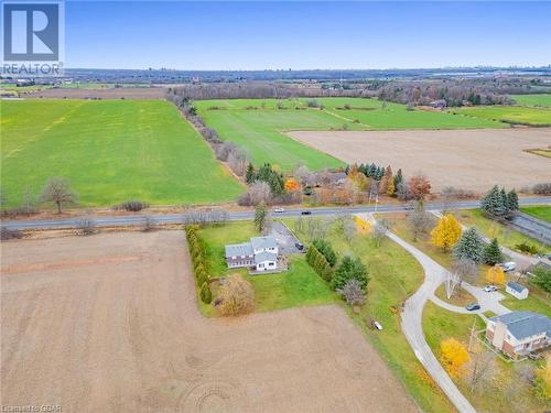 Aerial view featuring a rural view - 9202 9Th Line, Halton Hills, ON - Outdoor With View