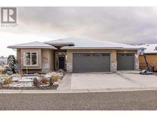 1072 Aurora Heights, West Kelowna, BC - Outdoor With Facade