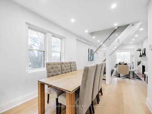 131 Maplewood Ave, Toronto, ON - Indoor Photo Showing Dining Room