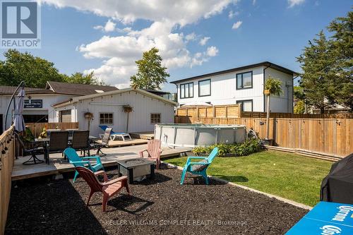 241 South Mill Street, Fort Erie (Ridgeway), ON - Outdoor With Above Ground Pool With Backyard