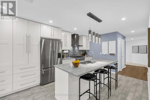 700 Levac Drive, Ottawa, ON - Indoor Photo Showing Kitchen With Stainless Steel Kitchen With Upgraded Kitchen