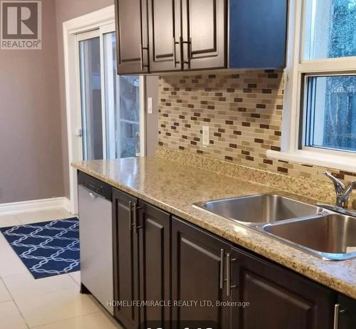 121 Mcmurchy Avenue S, Brampton, ON - Indoor Photo Showing Kitchen With Double Sink