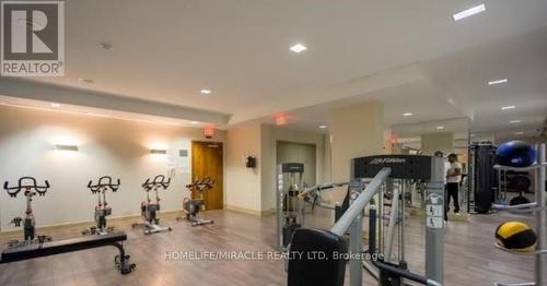 615 - 4070 Confederation Parkway, Mississauga, ON - Indoor Photo Showing Gym Room