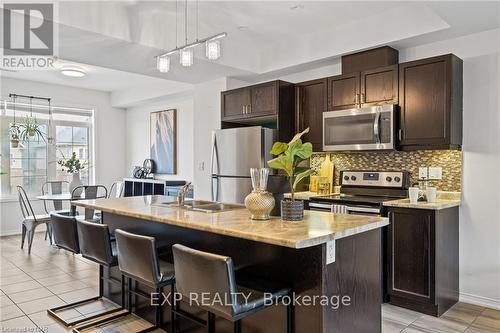 5060 Serena Drive Drive, Lincoln (982 - Beamsville), ON - Indoor Photo Showing Kitchen With Stainless Steel Kitchen With Upgraded Kitchen