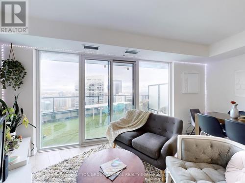 3101 - 159 Wellesley Street E, Toronto, ON - Indoor Photo Showing Living Room