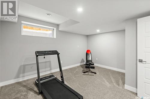 519 Secord Manor, Saskatoon, SK - Indoor Photo Showing Gym Room