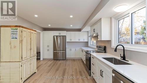 171 Estella Court, London, ON - Indoor Photo Showing Kitchen With Stainless Steel Kitchen