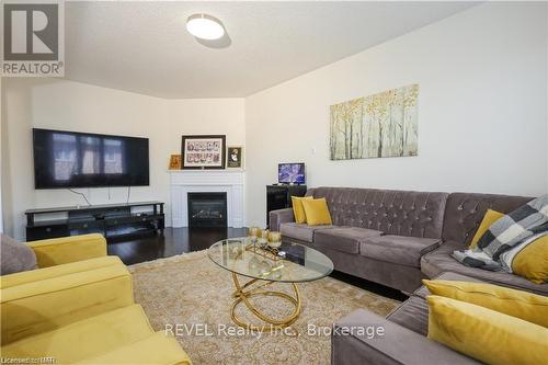 11 Cirillo Street, Brampton (Credit Valley), ON - Indoor Photo Showing Living Room With Fireplace