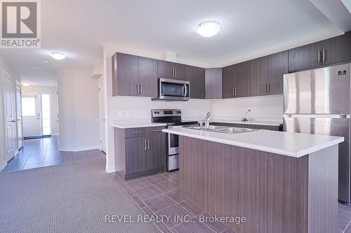 17 Hawthorn Avenue, Thorold, ON - Indoor Photo Showing Kitchen With Double Sink