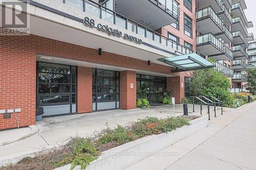 511 - 88 Colgate Avenue, Toronto, ON - Outdoor With Balcony