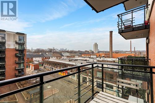 511 - 88 Colgate Avenue, Toronto, ON - Outdoor With Balcony With View With Exterior