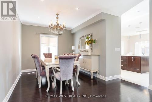 43 Via Borghese Street, Vaughan, ON - Indoor Photo Showing Dining Room