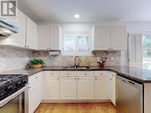 64 Bradgate Drive, Markham, ON - Indoor Photo Showing Kitchen With Double Sink